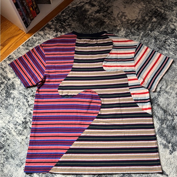 Brain Dead Striped Swirl T Shirt - Picture 6 of 7
